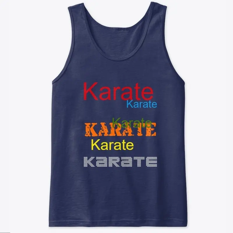 Karate of many colors 