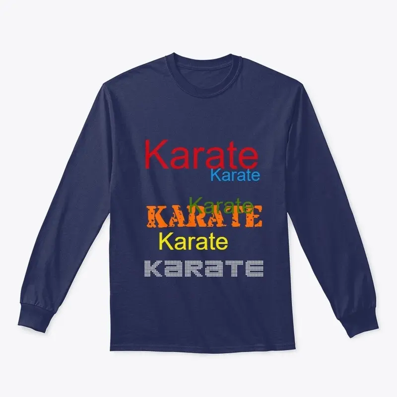 Karate of many colors 